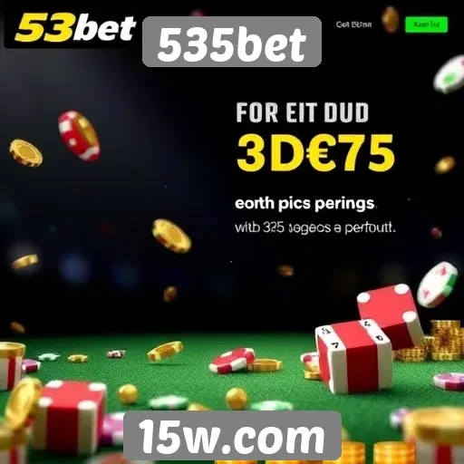 Novas promoções no site de apostas 535bet